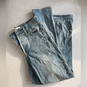 Aritzia Denim Forum “the ex boyfriend” women’s medium wash jeans